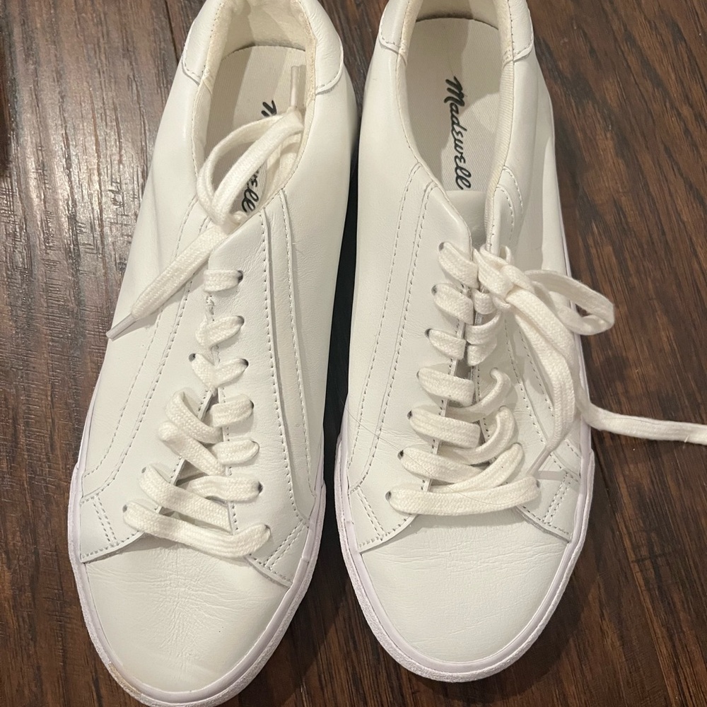 Madewell Classic White Sneakers